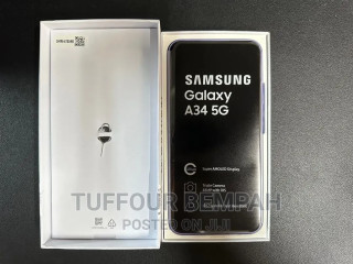 New Samsung Galaxy A34 5G 128 GB Black