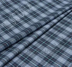 navy-blue-black-checks-wool-fabric-sold-per-yard-big-2