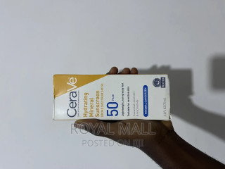 Cerave Hydrating Mineral Sunscreen SPF 50