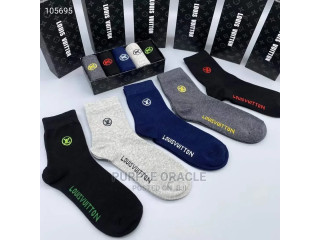 Quality Comfy Louis Vuitton Socks for the Gents