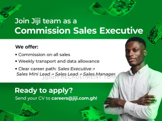 Commission Sales Executive, Tema