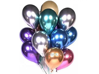 50pcs Colorful Metalic Balloons for Party Wedding Decoration