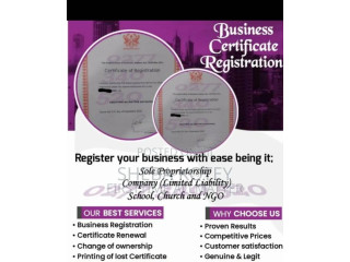 Business Registration/Passport/Business Registration