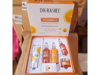 Dr. Rashel Vitamin C Brightening & Anti-aging 5 Face Set.