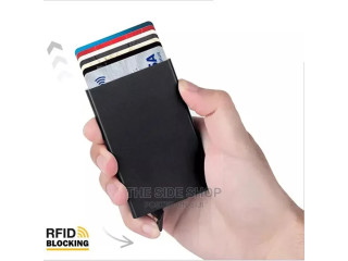 Cardholder Wallet (Metallic) - RFID Blocking
