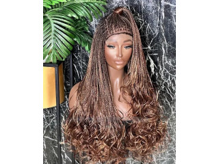 7by7 Closure French Curly Lace Wig Cap