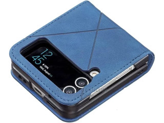 Samsung Galaxy Z Flip 4 3 Leather Back Cover