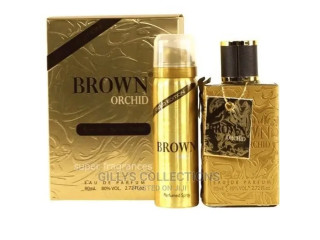 Brown Orchid by Amoud 80ml.Gold Edition