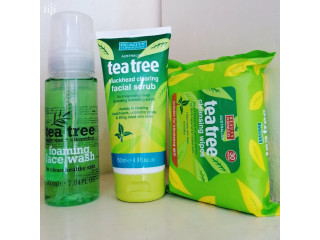 Tea Tree Set(Face Wash, Face Scrub & Cleansing Wipes)