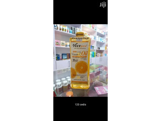 Veet Gold Vitamin C Body Corrector,Whitening and Glowing Oil