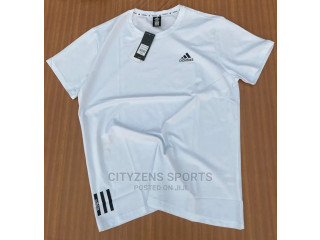 Adidas White Cotton Top