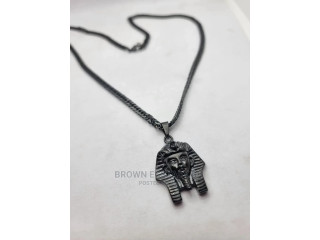 Egyptian King Necklace (Black)