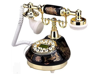 Antique Corded Landline Telephone.