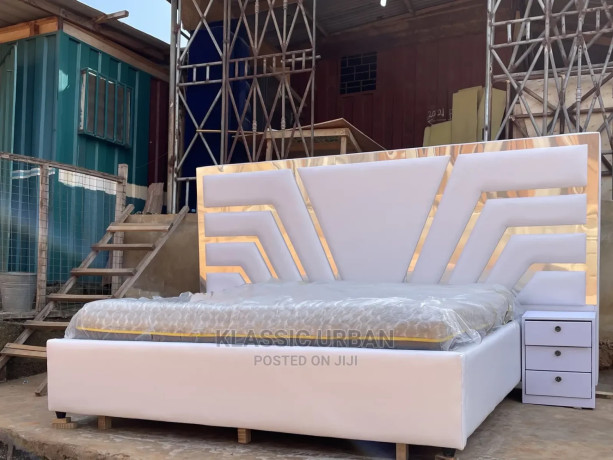 klassic-king-size-with-2-side-cabinet-and-mattress-greater-accra-big-0