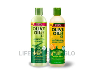 Ors Olive Oil Creamy Aloe Shampoo Replenishing Conditioner
