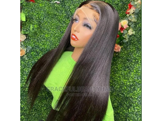 22 Inches Burmese Remy Silky Straight Frontal Wig Cap