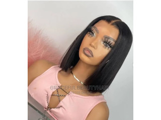 10 Inches Brazilian Remy Double Drawn Blunt Cut
