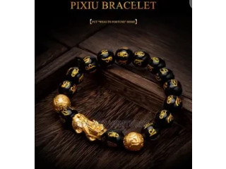 Feng Shui Black Obsidian Bracelet for Wealth Attraction