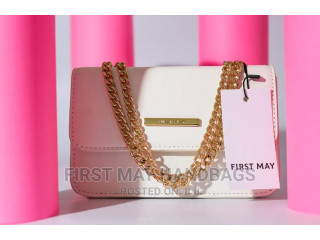 White Chain Bag for Ladies