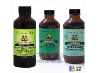 Jamaican Black Castor Oil (Peppermint, Hemp Tea Tree)