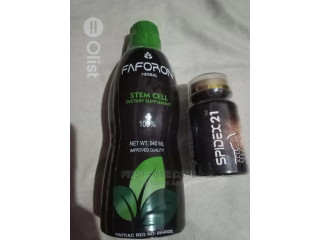 Faforon Herbal Steem Cell and Spidex 21