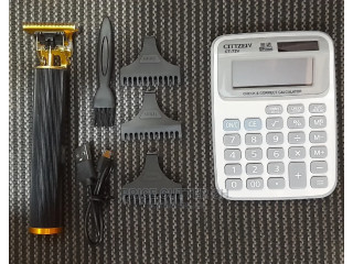 Rechargeable Balding Shaving Machine Pocket Calculator