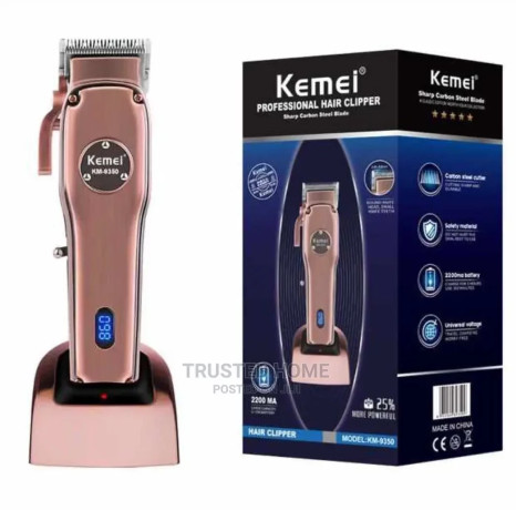 kemei-rechargeable-shaving-machinehair-trimmer-clipper-big-0