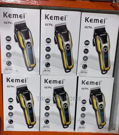 kemei-rechargeable-shaving-machine-hair-trimmer-clipper-big-0