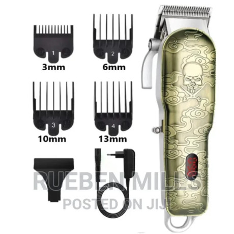 kemei-km-227-rechargeable-hair-clipper-shaving-machine-big-0
