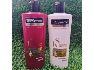 Tresemmé Keratin Smooth Shampoo and Conditioner. 400ml.