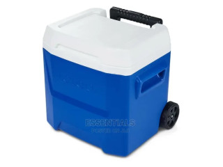 Igloo 16 Qt Laguna Ice Chest Cooler With Wheels, Blue