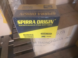 Spirra Origin Batteries 66ahm/15 Plate Short