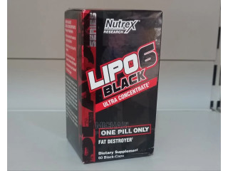 Weight Loss Supplement: Lipo6 Black