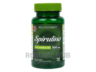 Spirulina Tablets 500mg (60 Tablets)