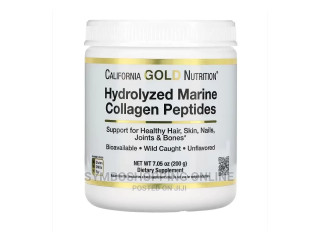 Hydrolyzed Marine Collagen Peptides,Unflavored, 7.05oz(200g)