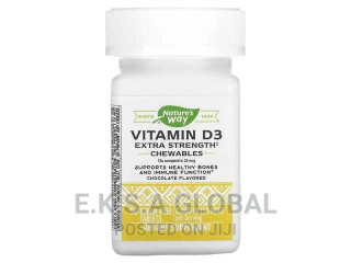 Vitamin D3, Extra Strength, Chocolate, 50 MCG (2,000 IU)