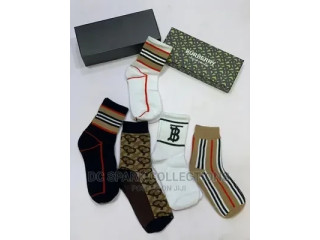 Classic Unisex Designer Cotton Socks