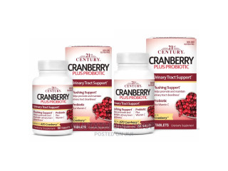 21st Century Cranberry Plus Probiotic Tablets