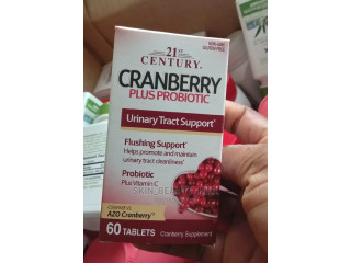 21st Century Cranberry Plus Probiotic 60 Counts