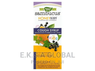Sambucus for Kids, Honeyberry Cough Syrup, 4 Fl Oz (120 Ml)