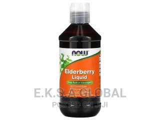NOW Foods, Elderberry Liquid, 500 Mg, 8 Fl Oz (237 Ml)