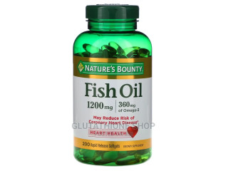 Nature's Bounty Fish Oil, 1200mg, Softgels 200 Ea