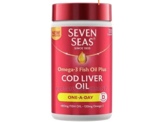 Seven Seas Omega-3 Fish Oil Plus Cod Liver Oil One-a-Day