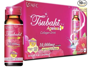 Japan Tsubaki Ageless Beauty Collagen Drink