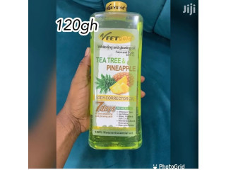 Veet Gold Tea Tree and Pineapple Body Glowing Oil