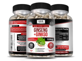 Ginseng+Ginkgo for Brain Function, Blood Flow, Anti Inflamm