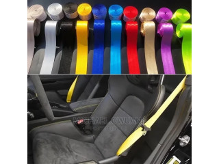 Seat Belts Available in Different Colors