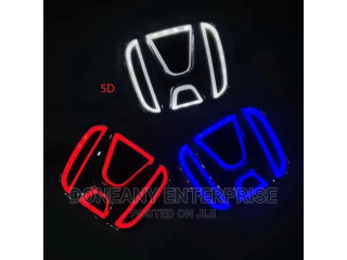 5D Illuminating Honda Front Grill Logo.