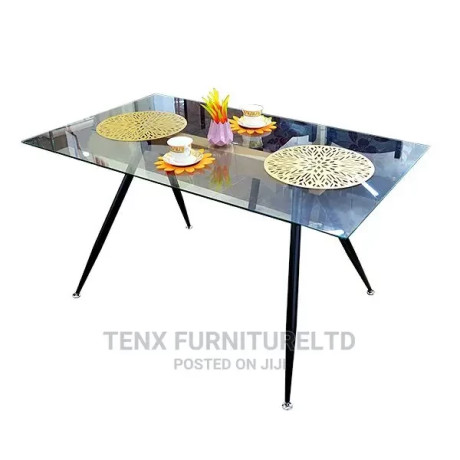 dinning-table-6-seater-glass-topwith-metal-legs-big-0