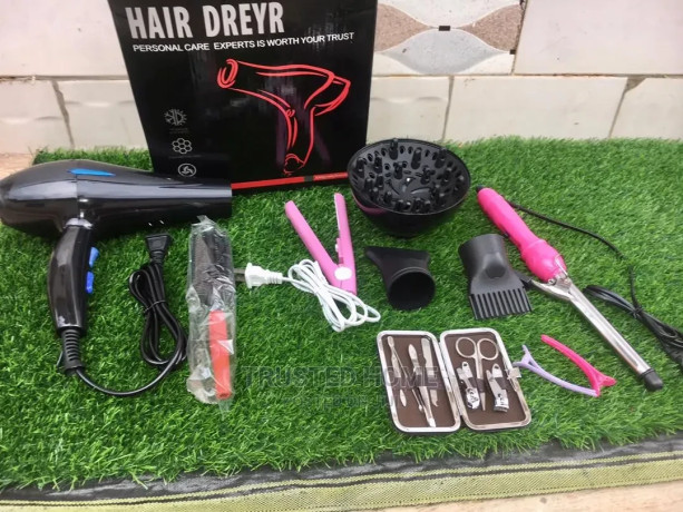 electric-hair-dryer-set-blow-hair-tool-set-big-0